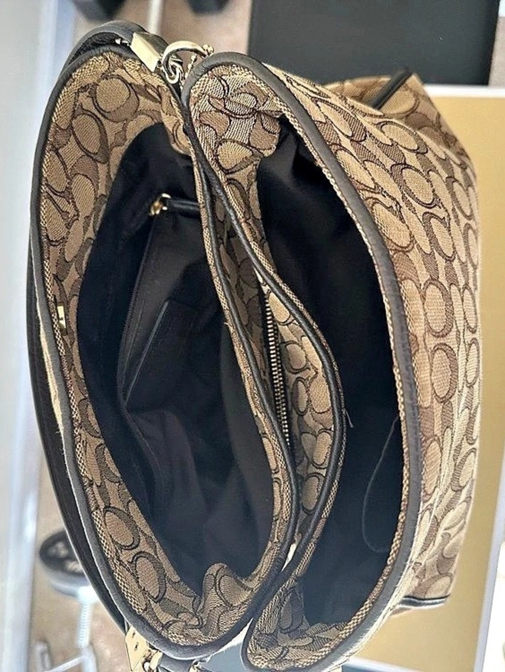 Coach Signature Canvas Phoebe Shoulder Bag - Retail Boutique - Picture 6 of 6